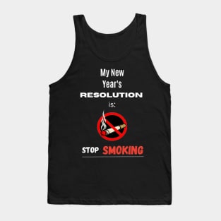 New year's resolution Tank Top